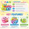 Новый Smushers Curiosities Маска Собаки Своп-Маска Сквиши Игрушка Мягкая Лепится Медленно Поднимается Ручной Сжиматель Снятие Стресса Милое Животное Фиджет Веселье Подарок Для Взрослых И Детей