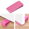 Silicone Door Stopper Reusable Shock Absorbent Block Wedge Anticollision Doorstop Home Office Door Stopper Easy To Use