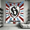 Trabzonspor club Wall Hanging Printed Fabric Blanket Decorative Tapestries for Bedroom Living Room Home Decor