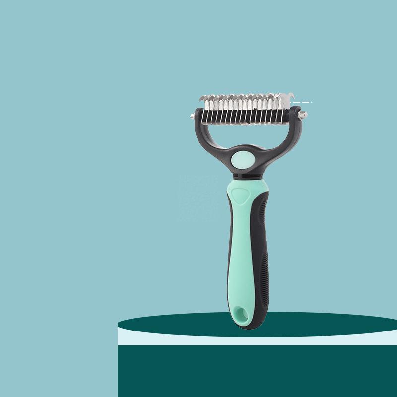 Расческа для домашних животных PC для собак и кошек Расческа для завязывания узлов Уход за шерстью Расчески для удаления пуха Машинки для стрижки волос Массажная щетка Принадлежности для домашних животных