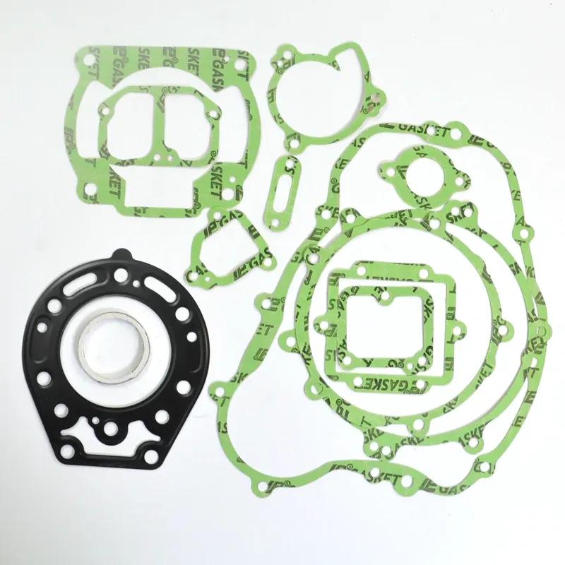 Motorcycle Rebuild Engine Cylinder Crankcase Clutch Cover Gasket Kits Set For Kawasaki KDX200 KDX 200 200cc 1995-2006