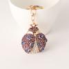 Bag Charm Ladybird Insect Keyring Animal Rhinestone Hanging Pendant  for Women/Men