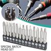 7/13Pcs Y-Type Special-shaped Screwdriver Set U-shaped Internal Cross Socket  Power Tool Parts