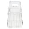 Fridge Containers Food Grade Transparent Pantry Storage Bin Stackable Classification Storage Drawer