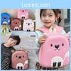 Adorable Cartoon Style Kids Backpack In Trendy Pink And Blue For School Fun
