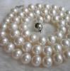 9-10mm 18" White Pearl Strand Necklace