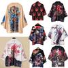 Summer Blouse Male Five Point Sleeves Kimono Shirts Japanese Style Printing Top Blouse Mens Blouses Fashionable Top