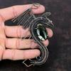 Australian Chrome Chalcedony Pendant Copper Wire Wrapped Pendant Dragon Pendant Handmade Gemstone Pendant Dainty Copper Jewelry Gift For Him
