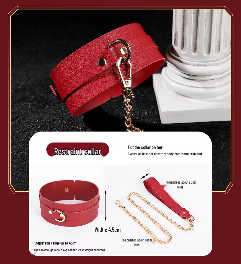 Интимный набор BDSM из 10 предметов: Кляп-шар, Плеть, Наручники, Наручники на ноги и Маска для глаз