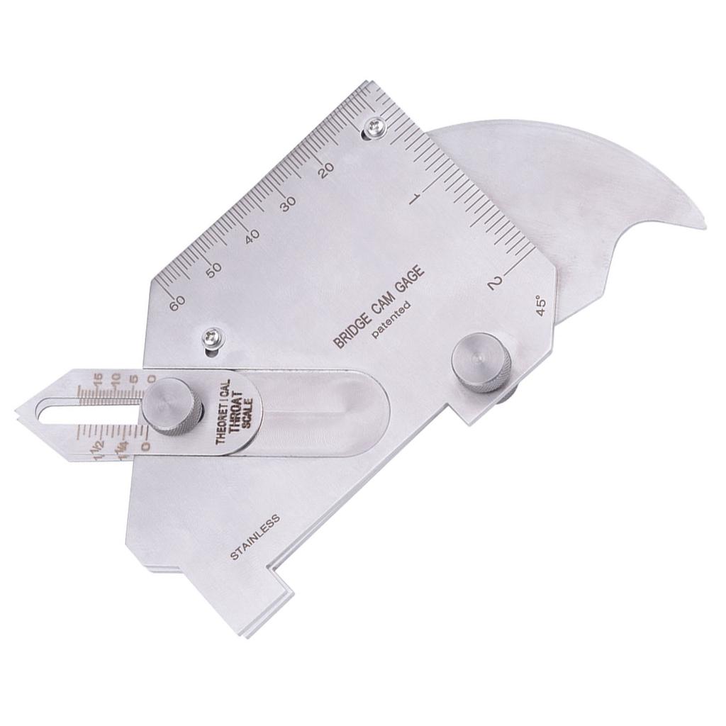MG 8B Bridge Cam Welding Gauge Welded Surfaces Joint Undercut Fillet Leg Throat Gage