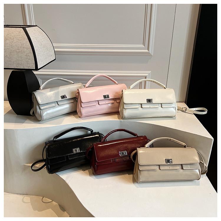 Модная женская одноплечевая сумка-кроссбоди однотонная сумка-тоут подарок повседневная