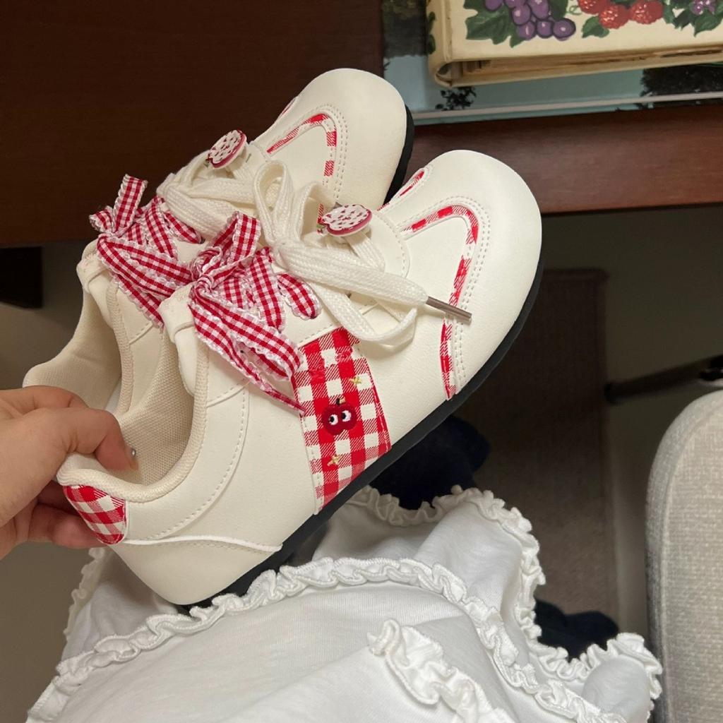 Pink Puff Board Shoes Female Ugly Cute 2025 Summer New Chic Niche Design Korean Version of Student Sports Little White Shoes