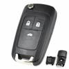 Car Flip Remote Key Case Cover Shell For Opel/Vauxhall Astra Chevrolet Cruze Orlando Holden Cruze Remote Key Holder Protect
