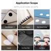 Double Sided Adhesive Hook and Loop Tape Square/Round Fixing Stickers  Carpet