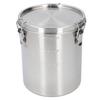 Airtight Pet Food Storage Container Stainless Steel Versatile Leakage Proof Cat Dog Food Holder Bin