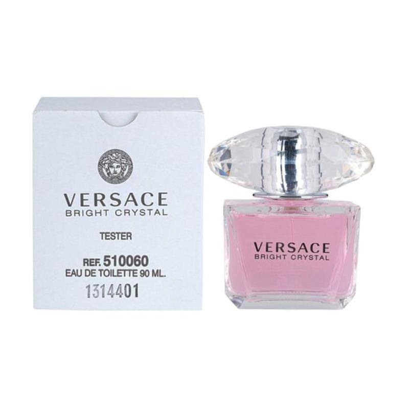 Versace Простой розовый хрустальный бриллиант Парфюм Цветочный и фруктовый Туалетная вода EDT Косметика 32383998 32383998-90 мл