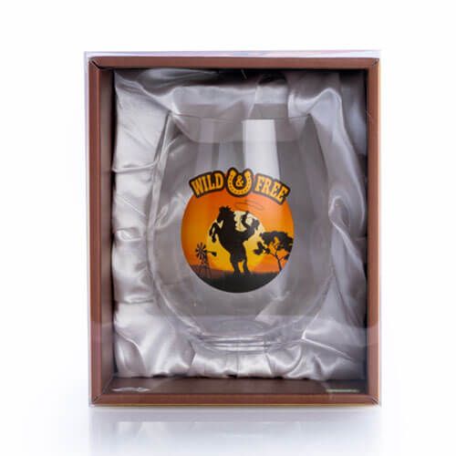 Бокал для вина без ножки (Дикий и свободный)