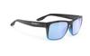RUDY PROJECT Spinhawk Edge black fade crystal azure gloss multi laser ice lens 60mm sunglasses, frame, lens, SP906842-0000, width
