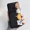 Чехол для телефона ZTE Blade A76 5G Эстетичный Милый Кот Астронавт Модный Ударопрочный Черный Матовый Мягкий Силикон ТПУ Задняя Крышка