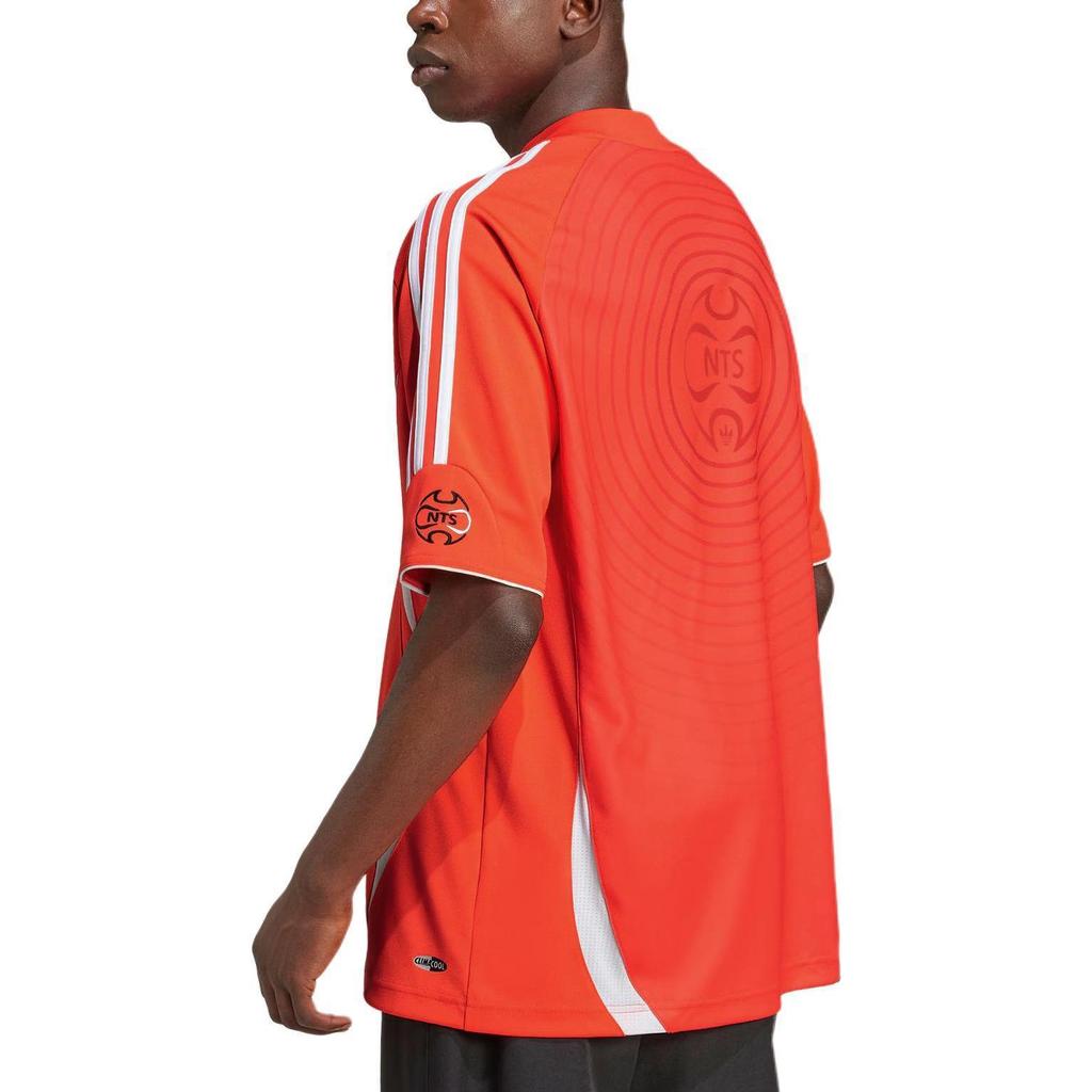 Adidas X NTS Radio Jersey Ярко-красный мужской уличный стиль JI5150