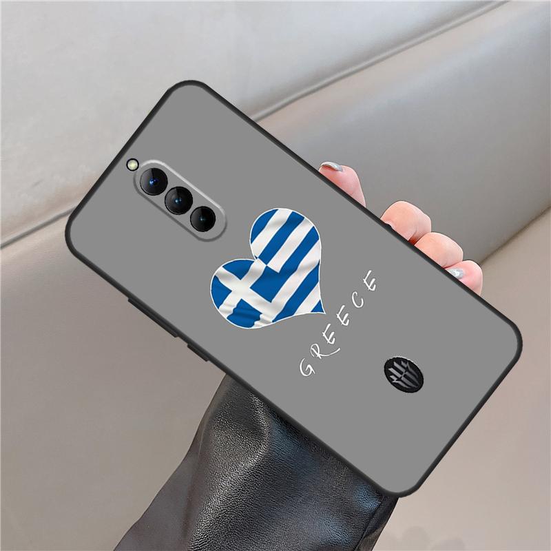 Чехол Греция Греческий флаг для ZTE Nubia Red Magic 10S 6S 7S 8S 9S Pro Для RedMagic 10 Air 8 9 10 11 Pro Plus Чехол