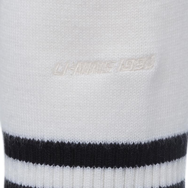 Li-Ning Женский контрастный вязаный кардиган 1990-х