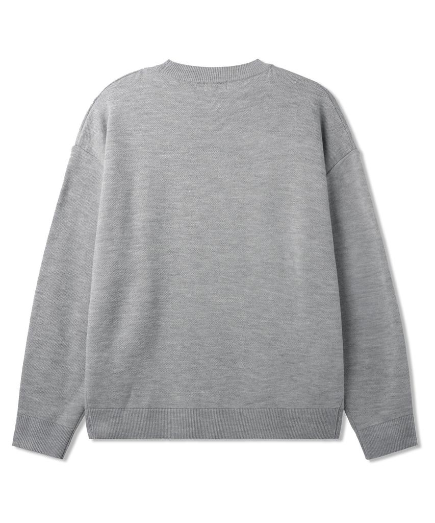 ALVINCLO [De Luxe] Жаккардовый круглый вязаный Dlx1501 (6 цветов)