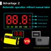 12V 2A Car Motorcycle Battery Charger Full Automatic 3 Stages Lead Acid AGM GEL Intelligent LCD
