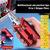 Upgraded 18 In 1 Electrician Pliers Multifunctional Wire Stripper Crimper Pliers Crimping Cutting Professional Electrician Tool