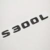 3D ABS Car Letters Logo S300L S320L Badge Sticker Emblem Decals For Mercedes Benz S Class S300L S320L V221 V222 Tail Accessories BX5