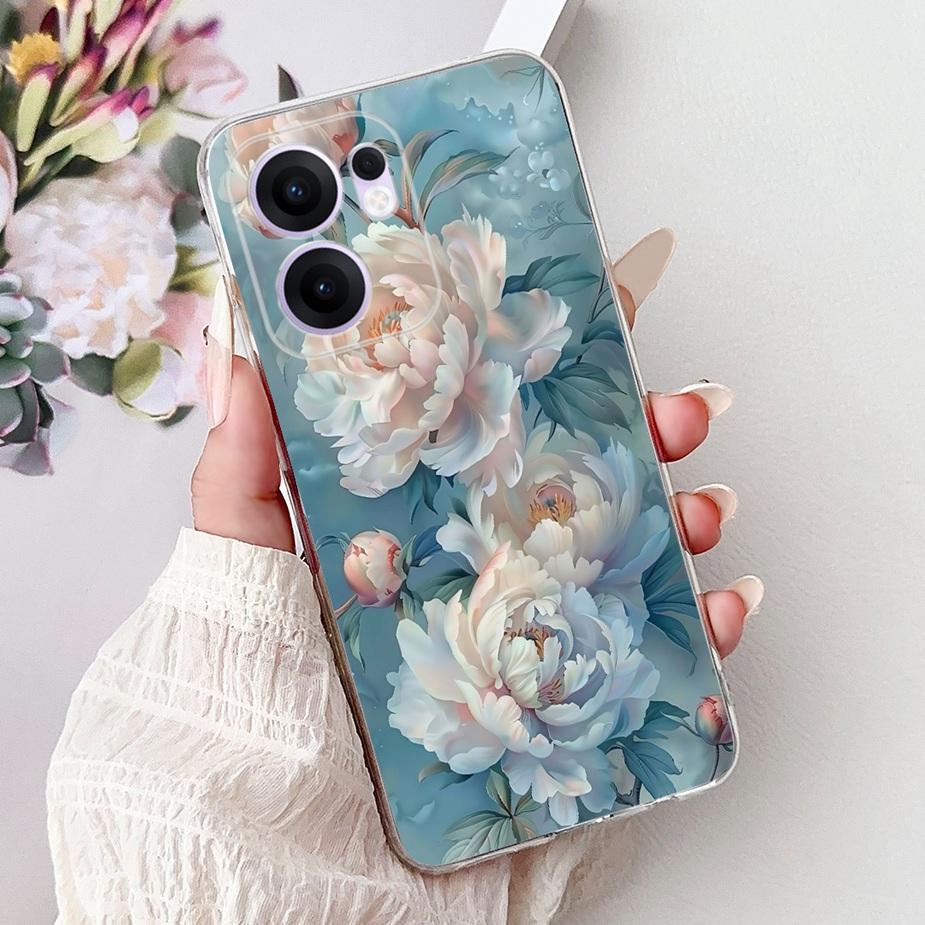 Чехол для Oppo Reno 13F 4G Reno13 Pro Новый модный окрашенный чехол Мягкие силиконовые чехлы для телефона Для Oppo Reno 13 Pro Reno13 F 5G Fundas