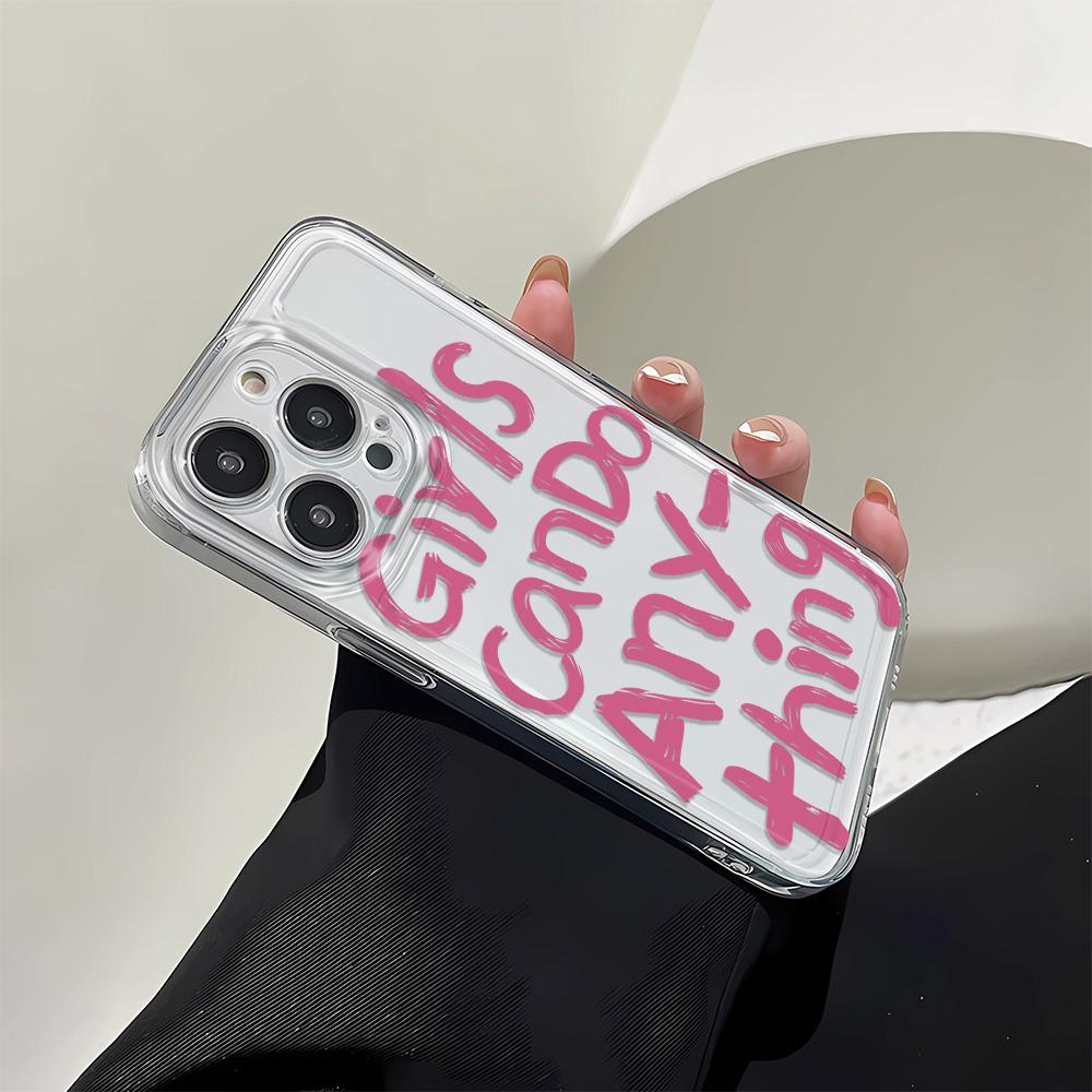 Панда Английский Роскошный Мягкий Чехол для Телефона Для iPhone 15 14 13 12 11 Pro Max X XS Max XR 7 8 Plus SE 2020 Чехол Обложка Funda Coque