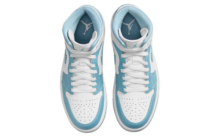 Air Jordan 1 Mid 'University Blue 2022' Женские BQ6472-141