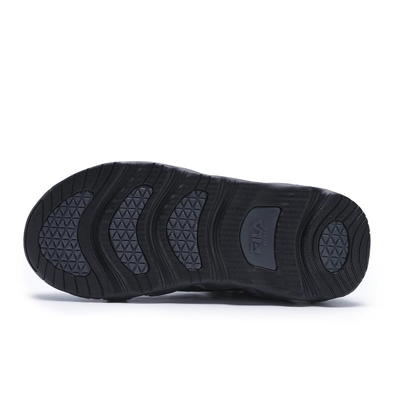 Fila Croissant Fashion Casual Versatile Low-Top Running Shoes Men Sneaker Black Gray F12M441102FBC