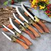 Handmade Forged Kitchen Chef Knife Sashimi Knives Meat Cleaver Slicing Butcher Knife Fruit Cooking Tools