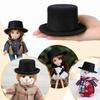 Mini Top Hats Miniature Formal Hats Party Hats for Dolls Snowmen DIY Crafts Christmas Party Decorations