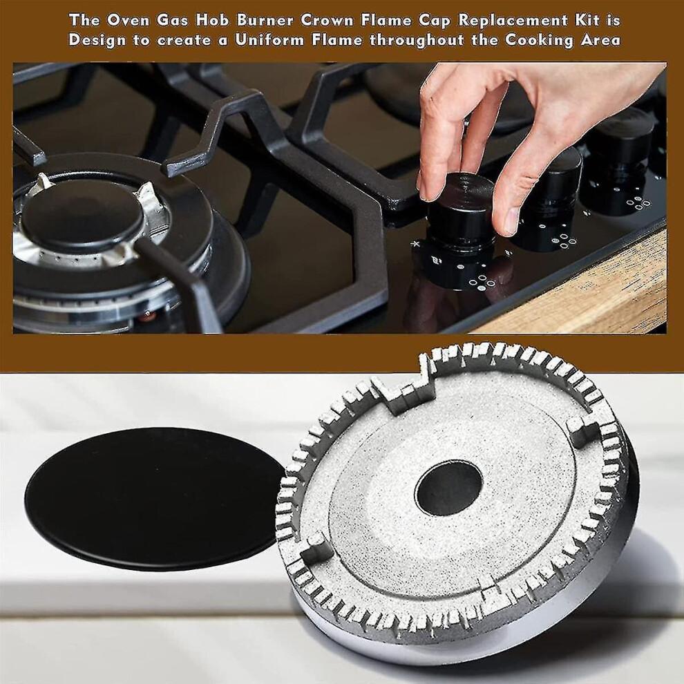 Cooker Hat Set Stove Lid Upgraded, Oven Gas Hob Crown Cap, Gas Cap Fits Gas Stove Burners-yky