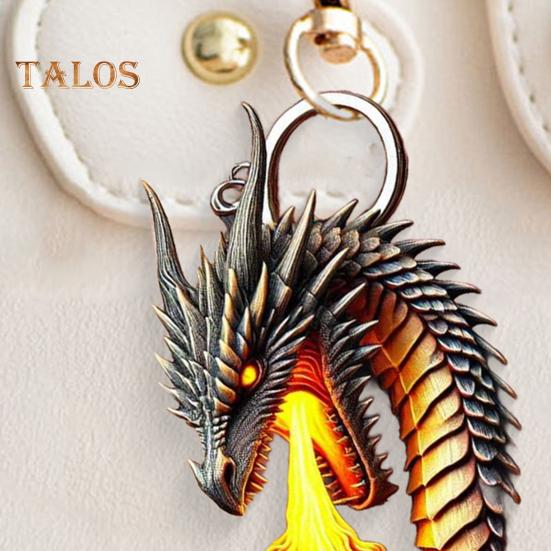 Акриловый брелок-подвеска в форме 3D дракона для детей и взрослых, сумка, чемодан, телефон, многофункциональное подвесное украшение