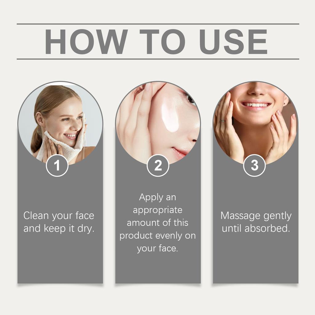 Collagen Cream Moisturizing Wrinkle Care Lightens Fine Lines Brightens Skin Tone Deep Nourishment Anti-aging