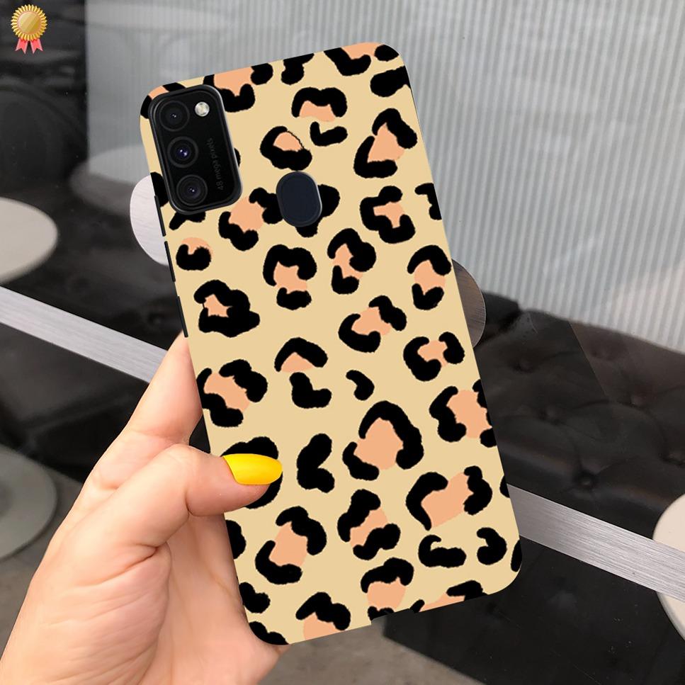 For Samsung Galaxy M21 2020 Case Silicone Soft Cute Cat Butterfly Black TPU Bumper For Samsung M21 2020 Phone Back Cover Funda