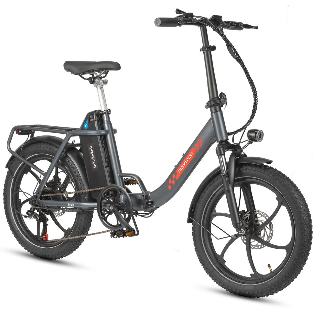 Электровелосипед Maxturn Mule для взрослых, мотор 250 Вт, аккумулятор 48 В 20 Ач, усиленный электровелосипед, максимальная нагрузка 120 кг, идеально подходит для городских поездок и ежедневного использования