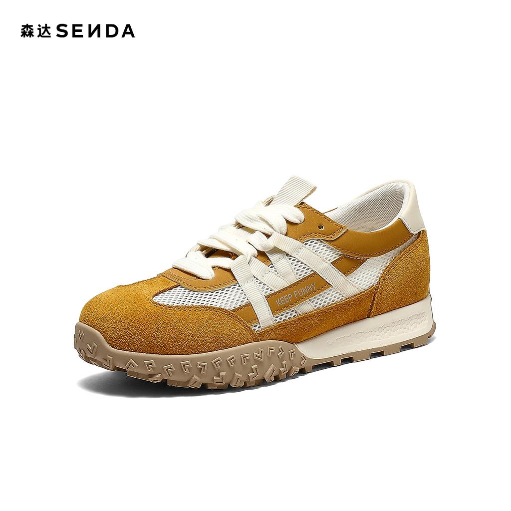 Senda Mesh Shoes Women's 2026 Summer New Sports Outdoor Running Casual Shoes