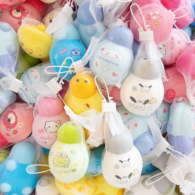 Кукла-яйцо Sanrio с эффектом медленного восстановления (Squishy) - Игрушка для снятия стресса и украшение в подарок студенту.