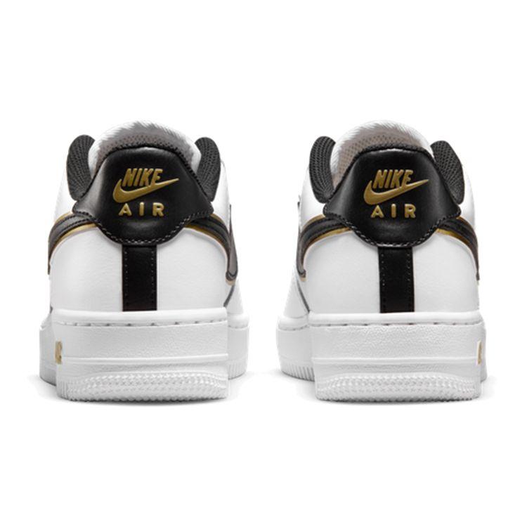 Nike Детские кроссовки Air Force 1 LV8 GS White Metallic Gold Black DM3322-100