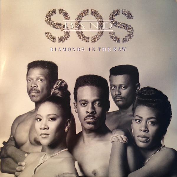 LP-пластинка S.O.S. ГРУППА - Diamonds In The Raw Z44147 Tabu Records 1989 США Соул/Фанк Б/У