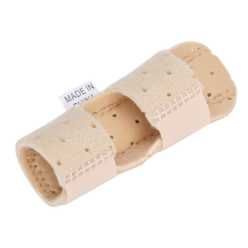 Шина для пальца, фиксатор, растяжение связок пальца, фиксация перелома, поддержка указательного среднего безымянного пальца (кожа