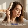 Self-cleaning anti-static massage comb, retractable pull-out comb, cushion massage detangling comb