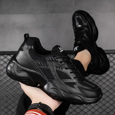 Весна и осень новая корейская версия пары папы обувь женская платформа спортивная увеличивающая кроссовки повседневная обувь прямые продажи с фабрики