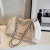 2024 Summer Casual Soft Surface Diamond Chain Large Capacity Shoulder Bag for Women