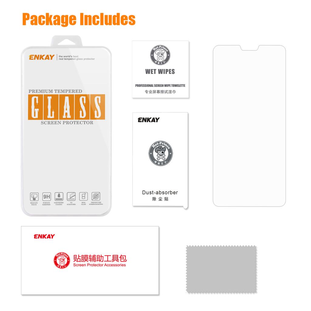 ENKAY HAT PRINCE 0.26мм 9H 2.5D Закаленное стекло Защитная пленка для экрана для Huawei P20 Lite/Nova 3e